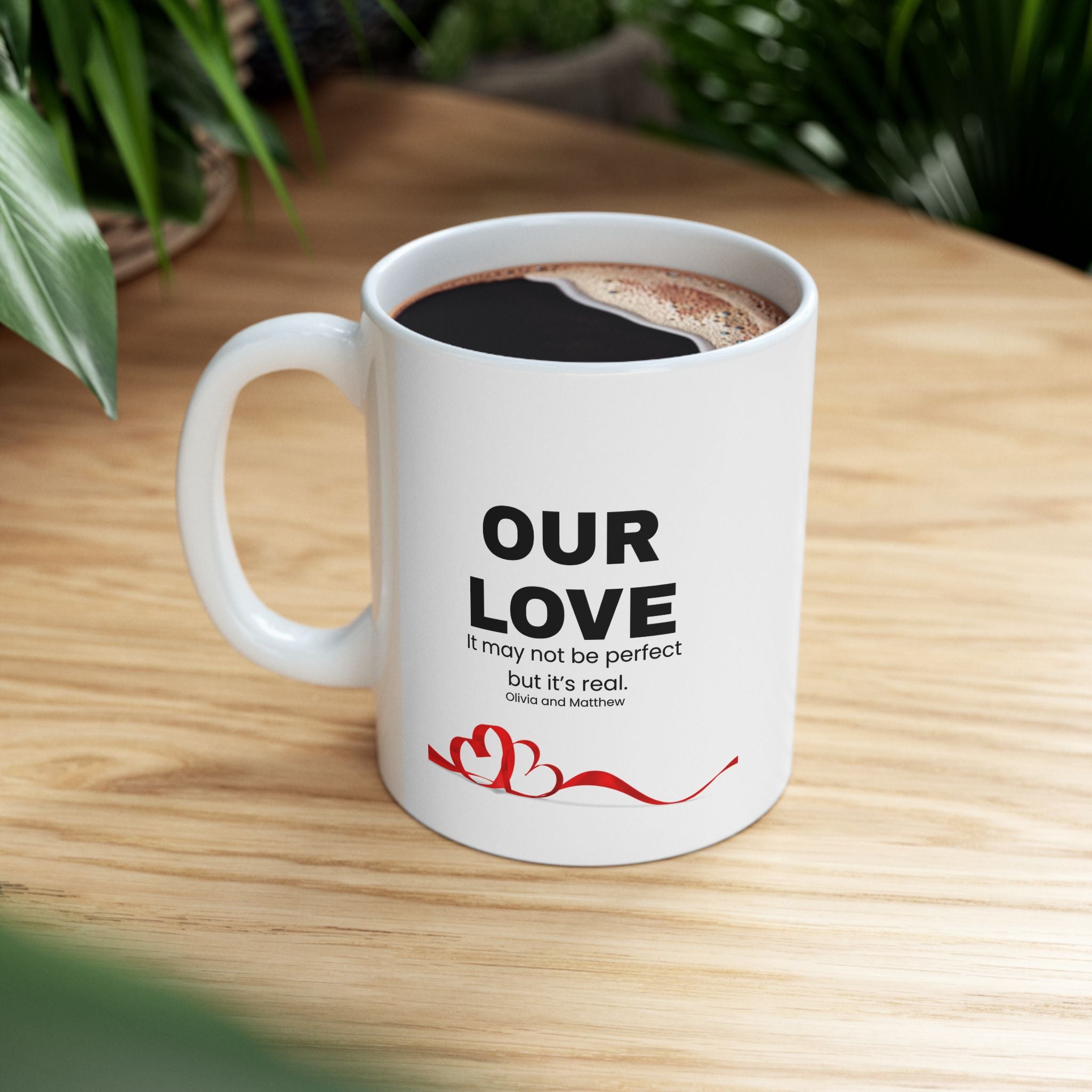 Our Love personalised Ceramic Mug