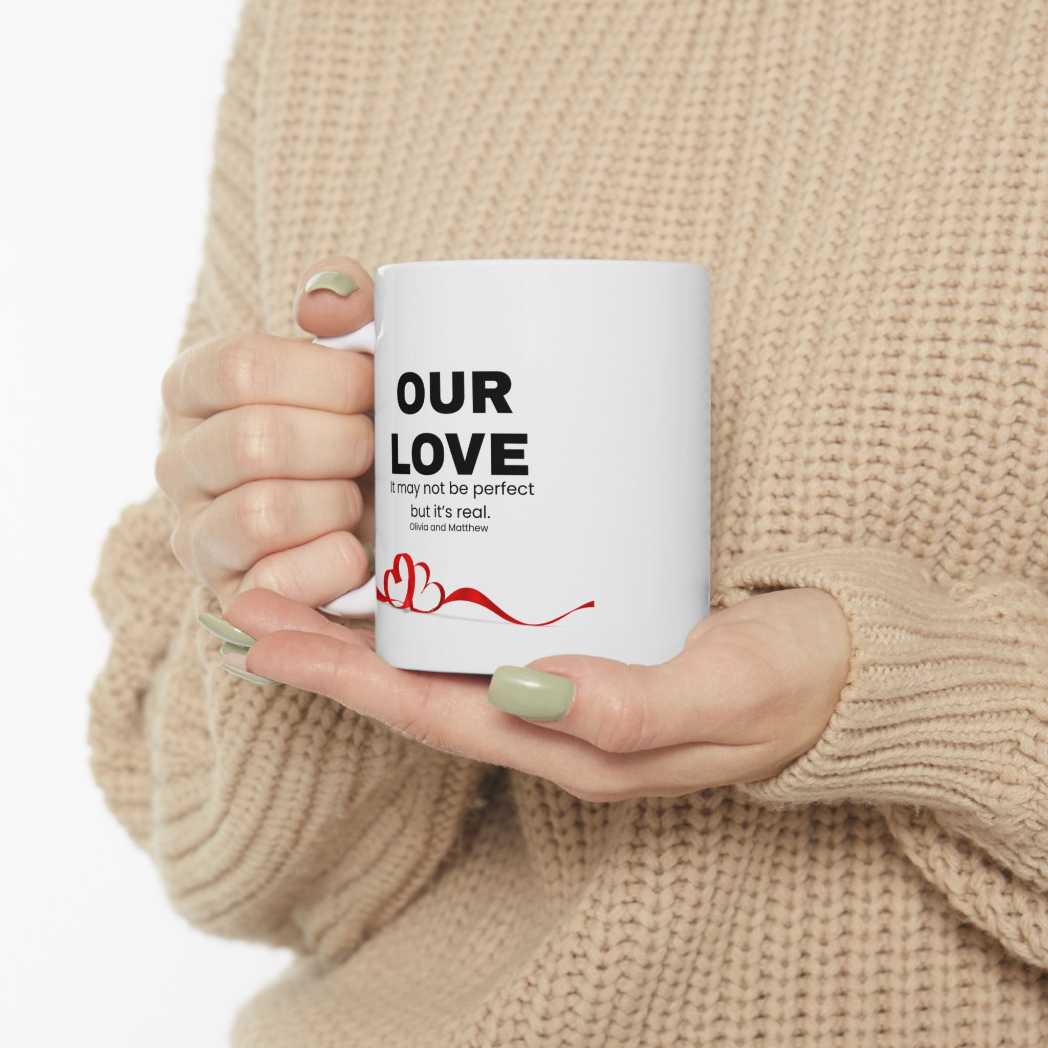 Our Love personalised Ceramic Mug